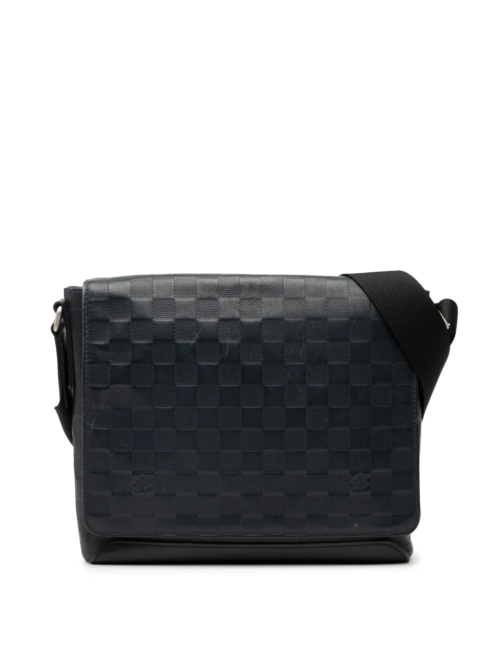 Louis Vuitton Pre-Owned 2019 Damier Infini District PM crossbody bag - Blau