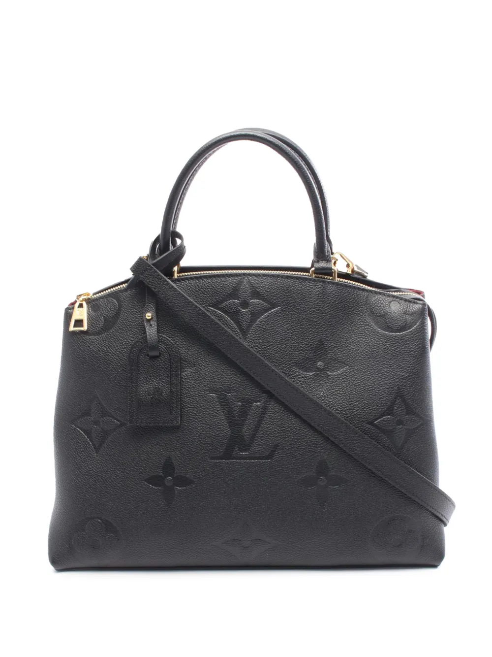 Louis Vuitton Pre-Owned 2021-2025 Monogram Empreinte Giant Grand Palais MM satchel - Schwarz