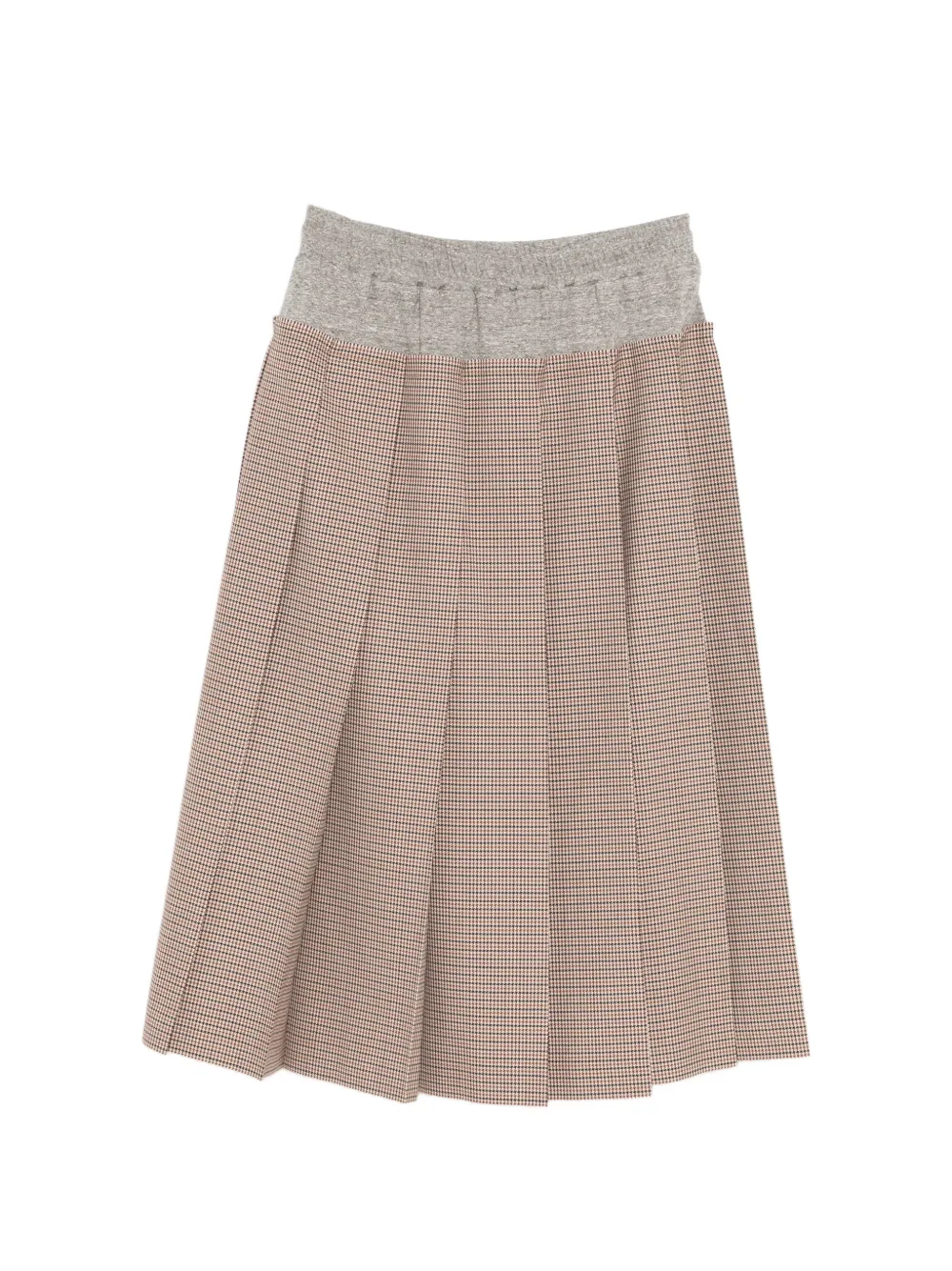  Undercover Pleated Drawstring Skirt - Neutrals 