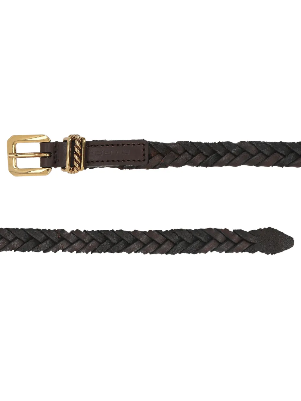 ETRO braided buckled belt - Bruin
