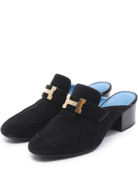 Hermès Pre-Owned حذاء مفتوح 'باراتي'