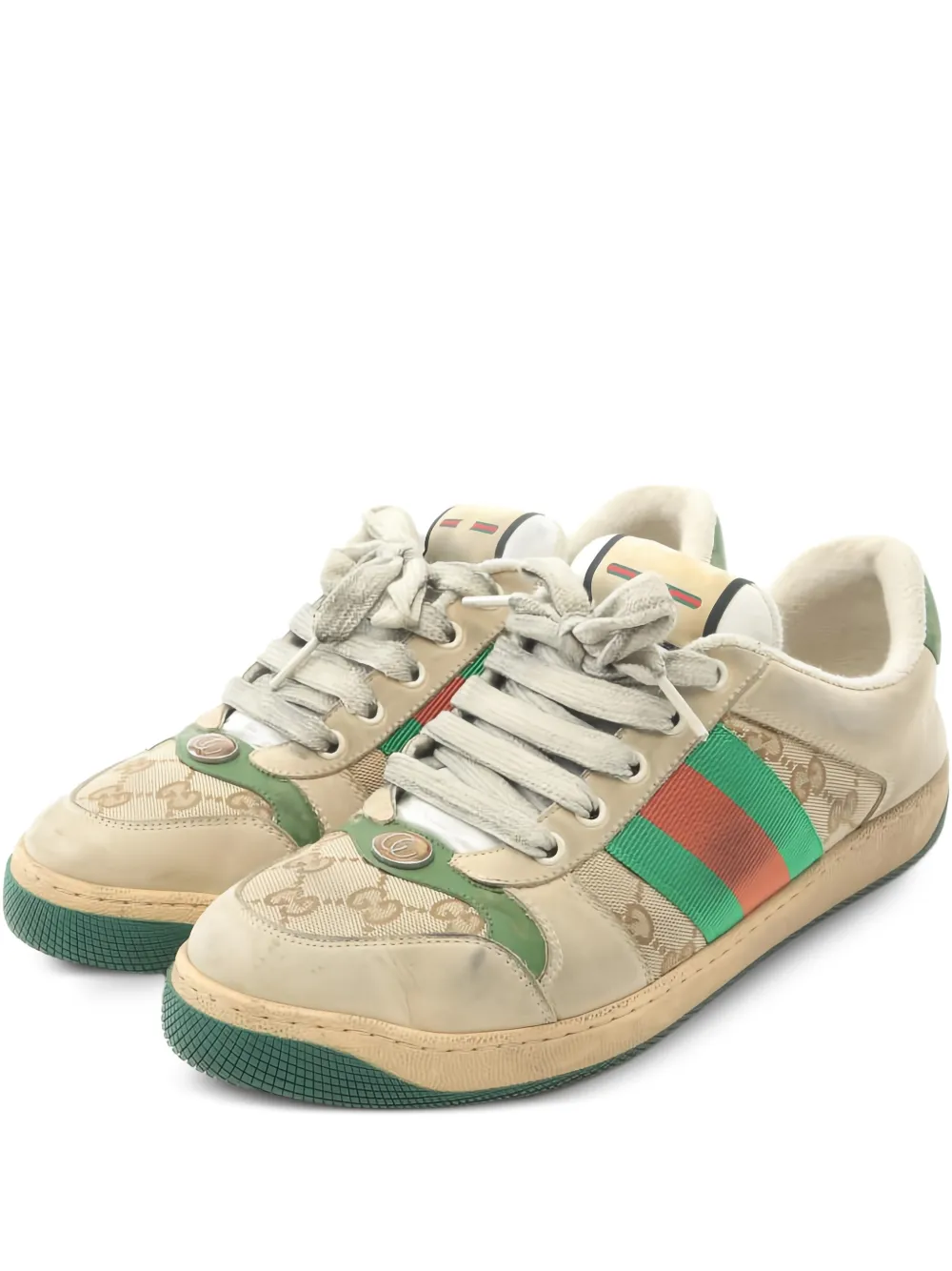 Gucci Pre-Owned 2000s GG Screener sneakers - Toni neutri