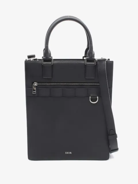 Christian Dior Pre-Owned 2010s Safari North-South leather tote bag