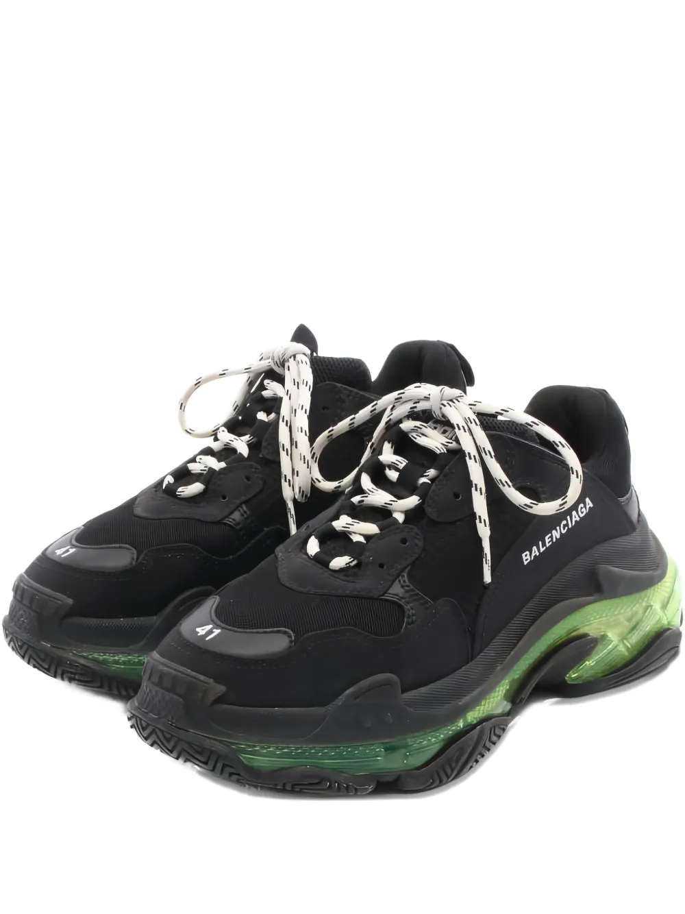 Balenciaga Pre-Owned 2010s Triple S lace-up sneakers - Nero
