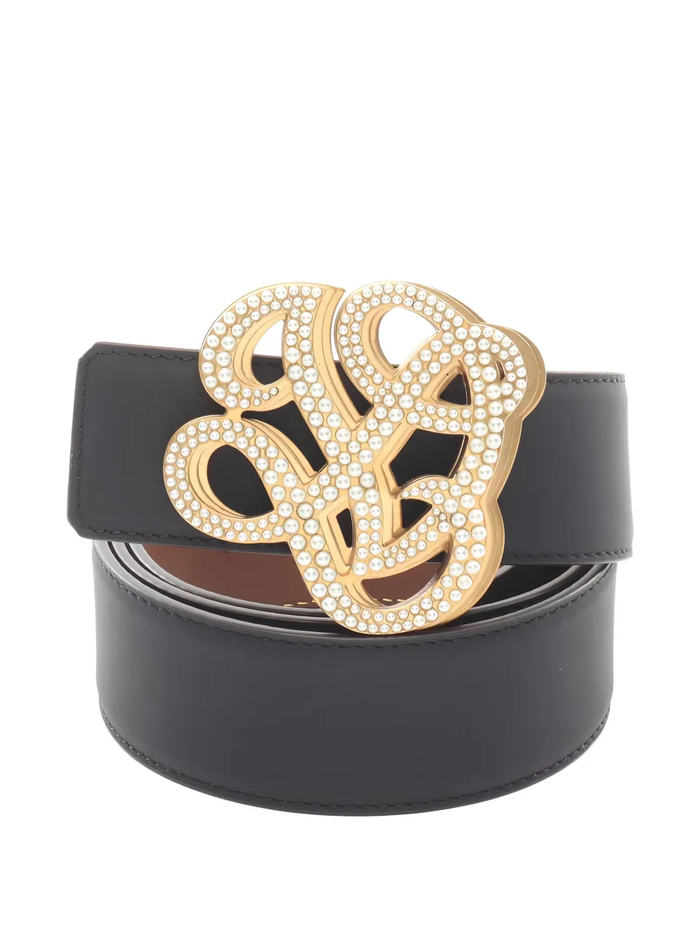 Louis Vuitton Pre-Owned 2023 LV Dynasty reversible leather belt - Nero