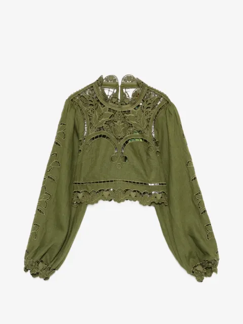FARM Rio cut-out blouse