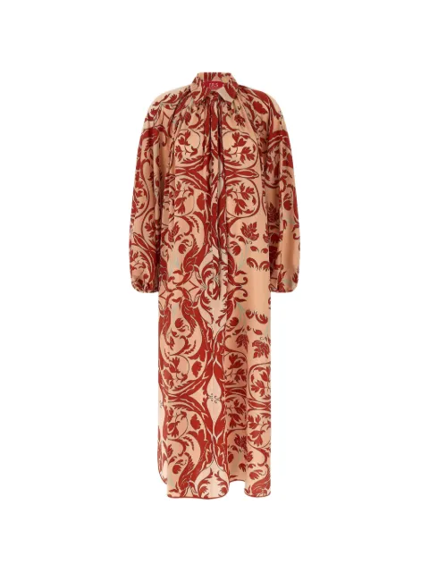 F.R.S For Restless Sleepers raque geometry print dress