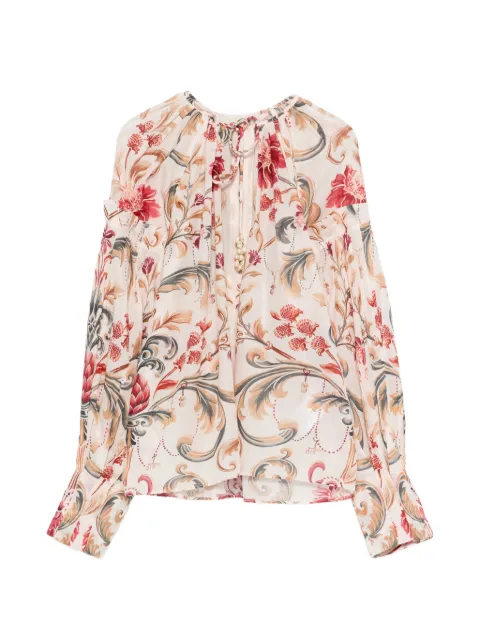 FARM Rio floral blouse