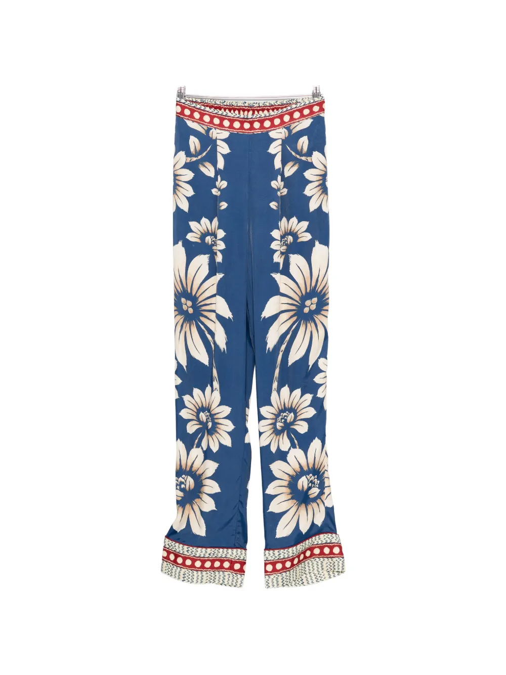 FARM Rio floral trousers - Blu