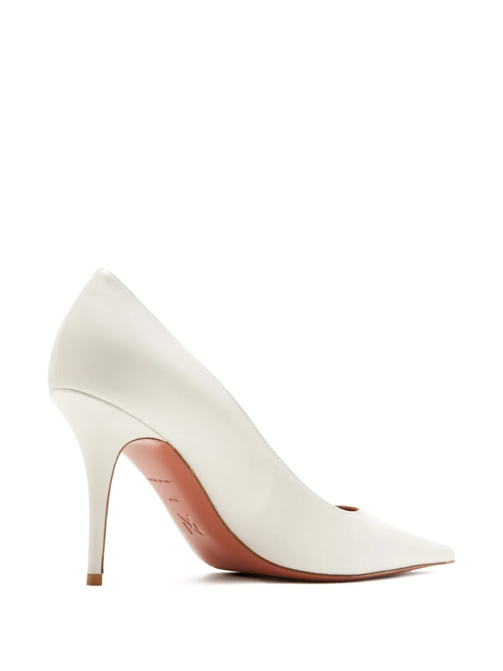 Amina Muaddi Barbara pointed pumps Wit