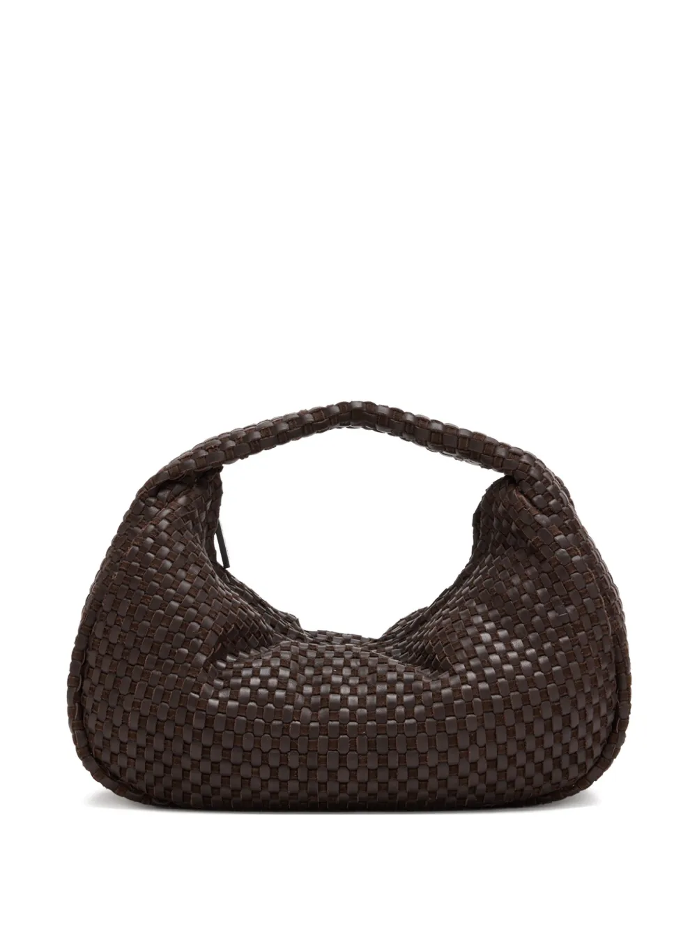 St. Agni Mini Bon Bon woven satchel - Marrone