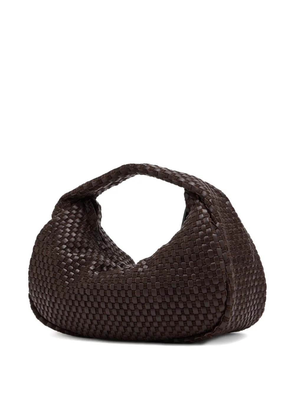 St. Agni Mini Bon Bon woven satchel - Bruin