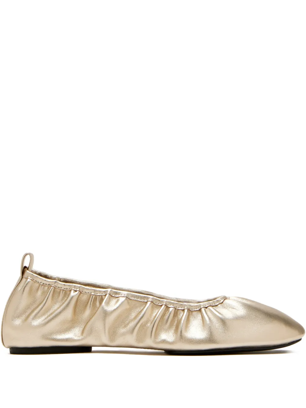 St. Agni gathered ballet flats - Oro