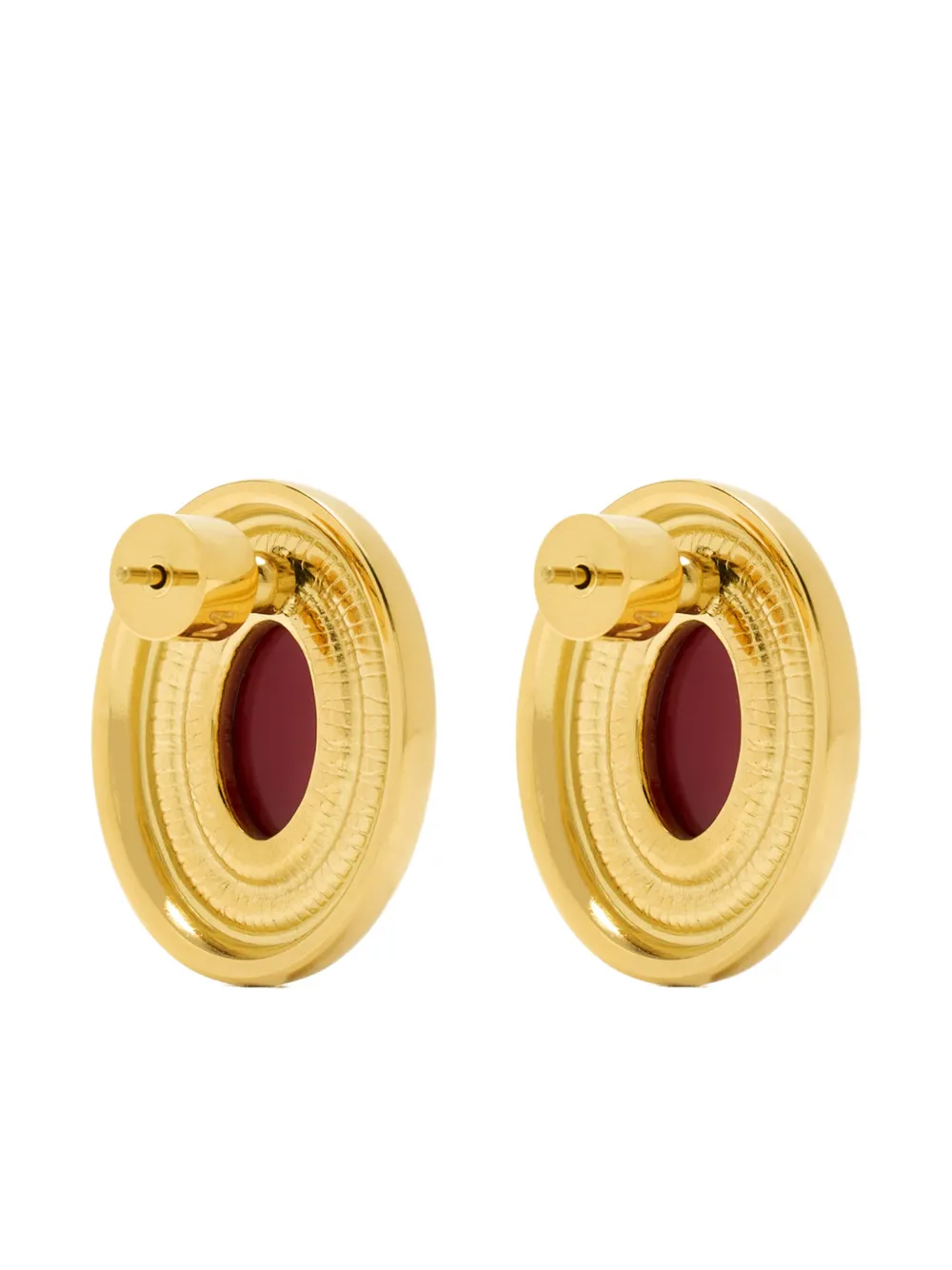 Heaven Mayhem Prize oval-shape earrings - Goud