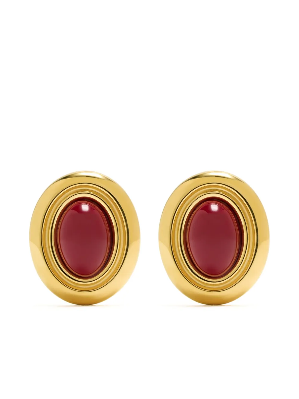 Heaven Mayhem Prize oval-shape earrings - Gold