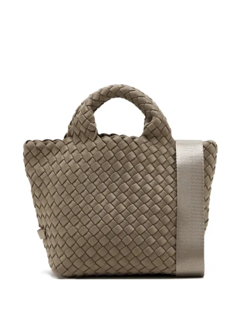 NAGHEDI St. Barths petit woven-design tote bag