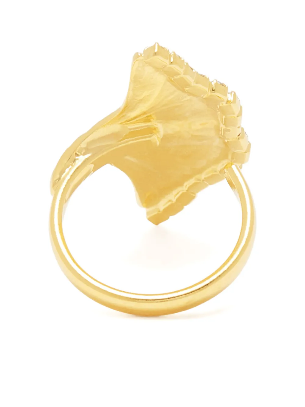 Lynyer Enchanted Flora embellished ring - Goud