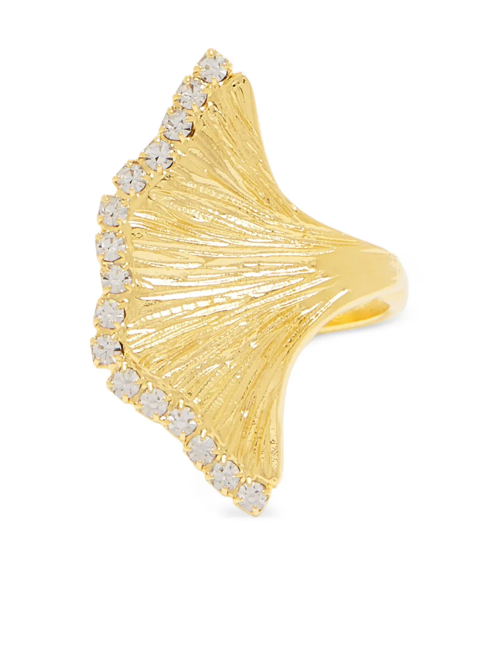 Lynyer Enchanted Flora embellished ring - Gold