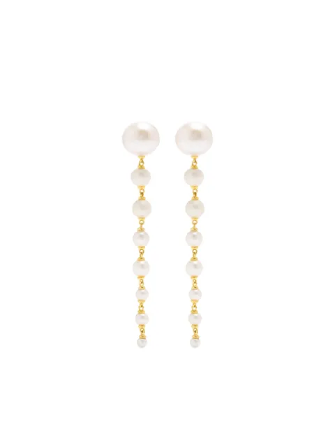 RAGBAG STUDIO Lumora Chandelier pearl  drop earrings