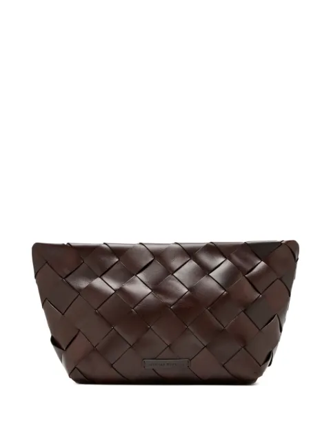 Loeffler Randall Melina woven clutch bag