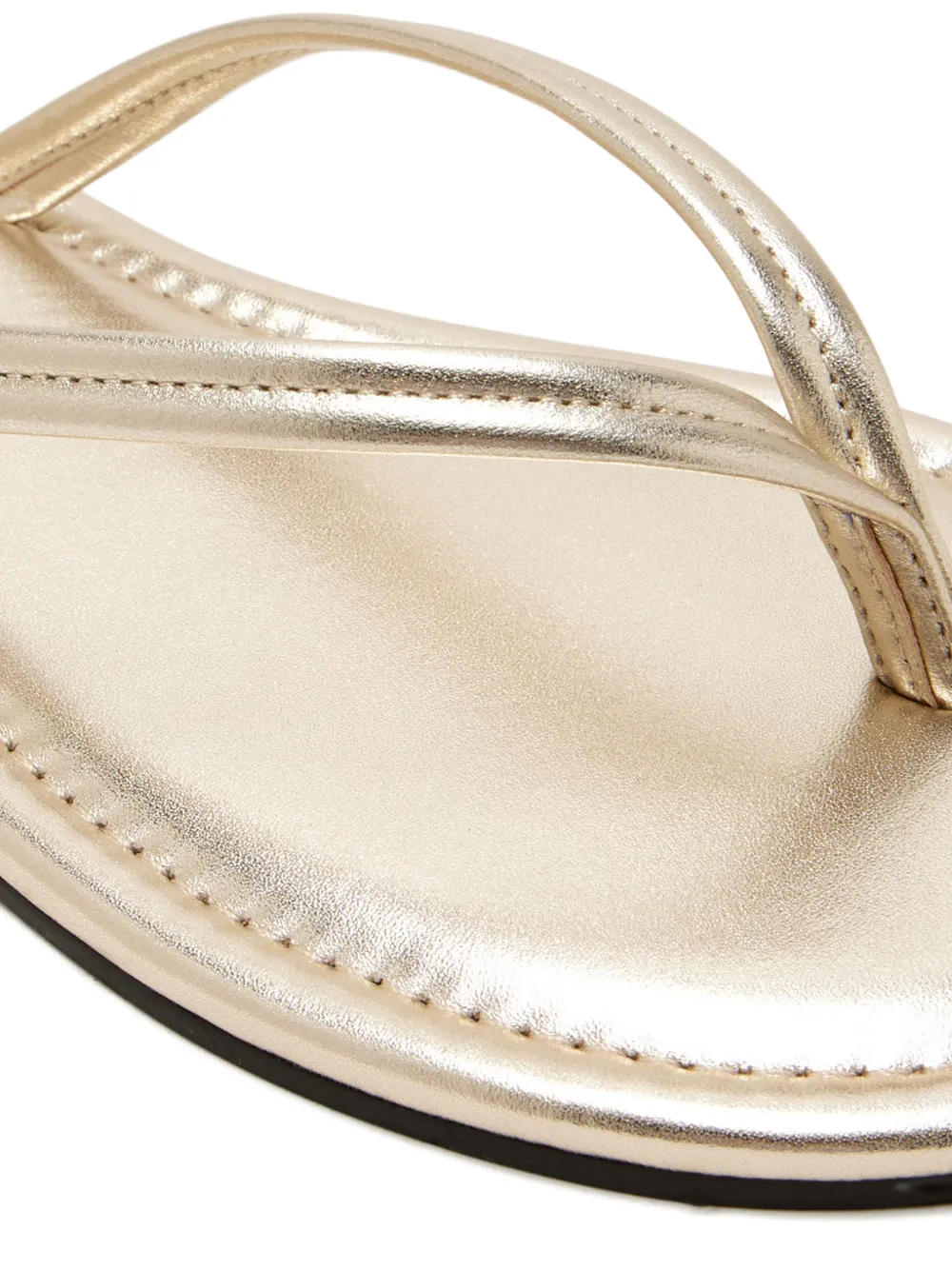 St. Agni thong-strap sandals Goud