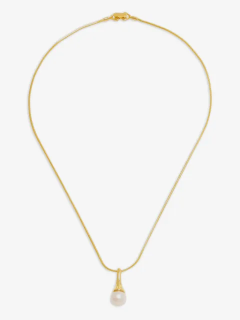 RAGBAG STUDIO collier Lumora à pendentif perle