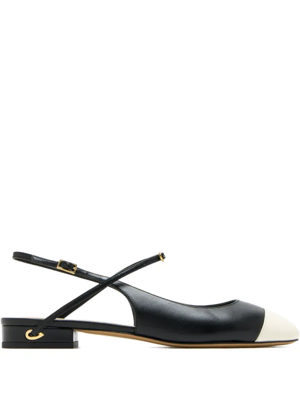 Jennifer Chamandi Mattia Cap-toe Pumps in Black