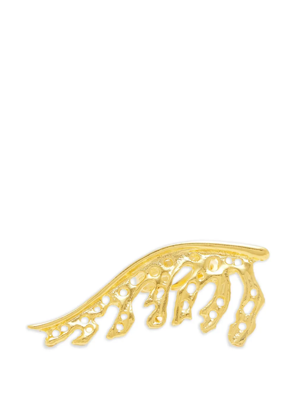 Lynyer leaf ring - Oro
