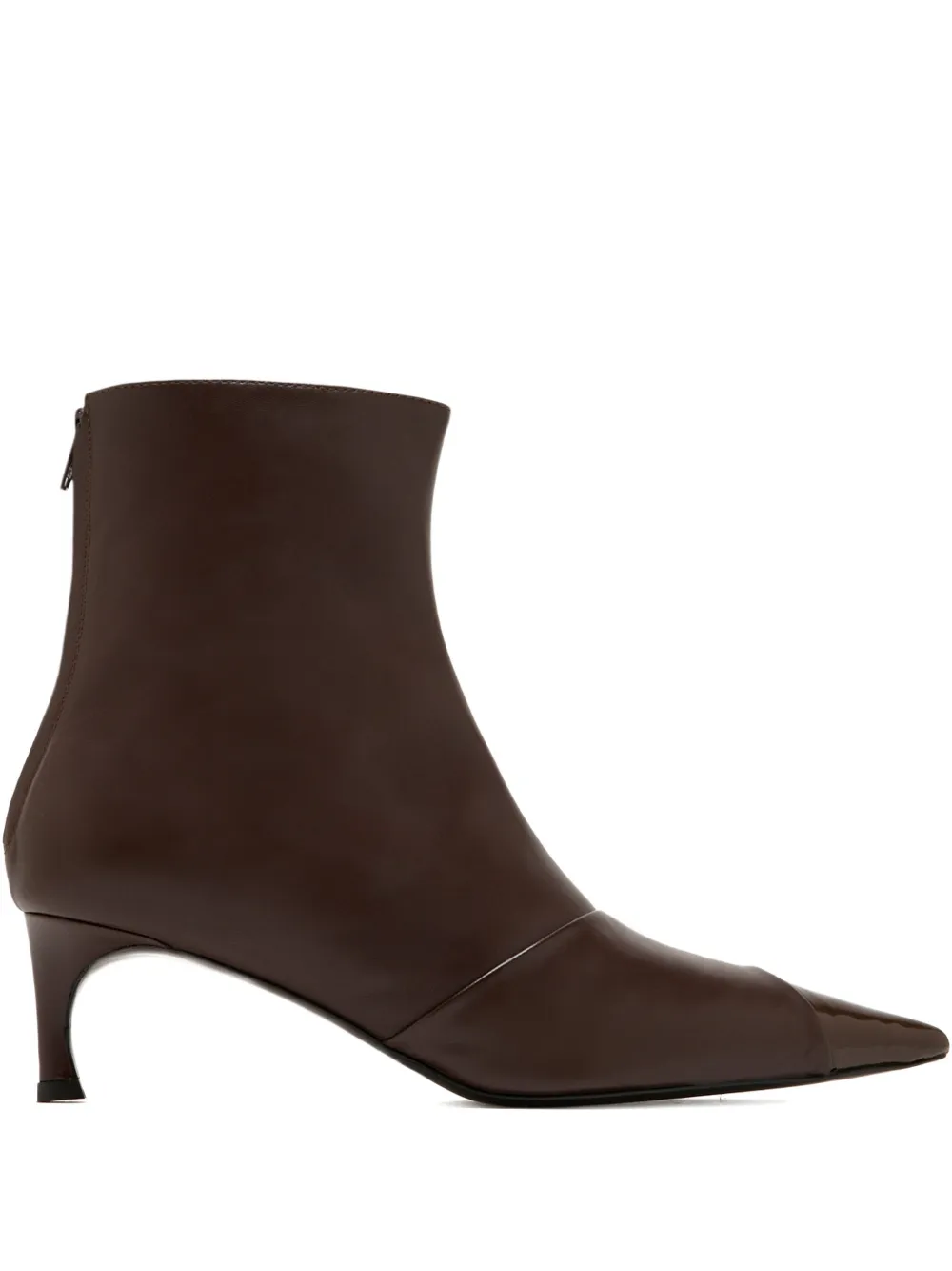 ROTATE BIRGER CHRISTENSEN pointed-toe heeled boots - Brown
