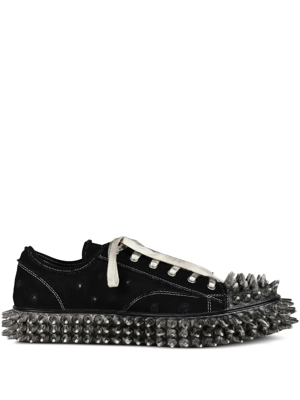 Doublet Dirty Spike Toe sneakers - Schwarz