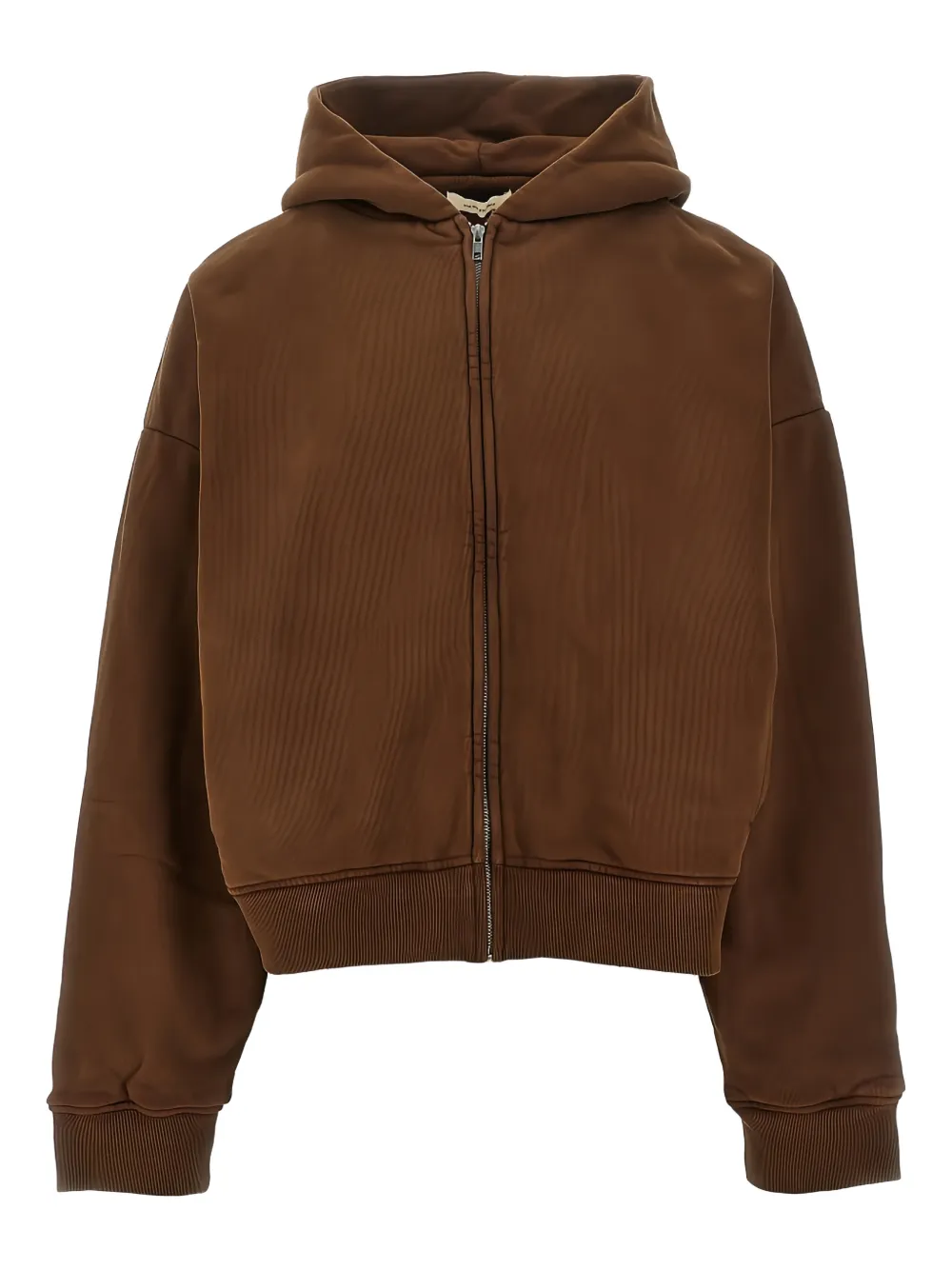 ENTIRE STUDIOS zip-up hoodie - Brown
