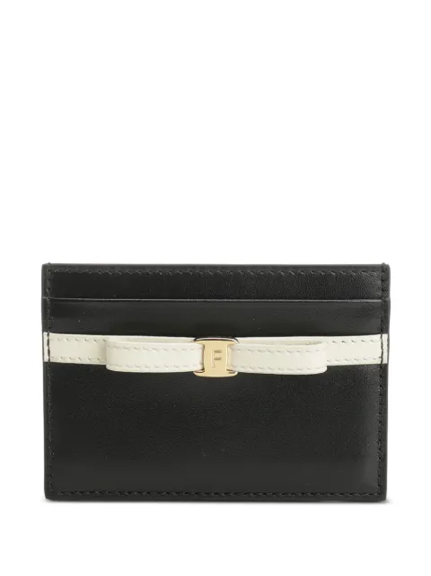 Ferragamo bow-detail cardholder