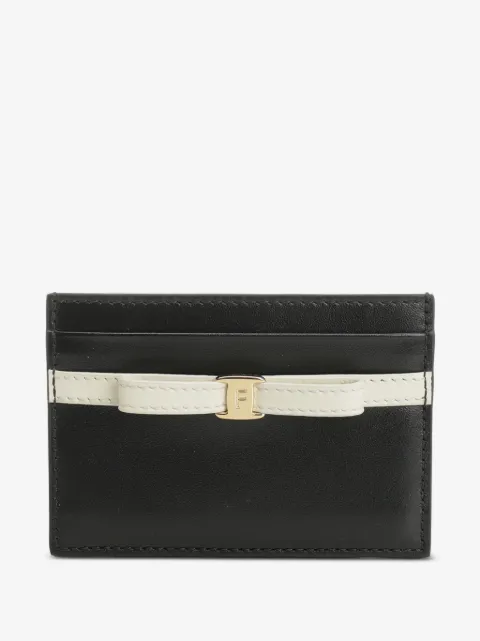 Ferragamo porte-cartes à détail de nœud