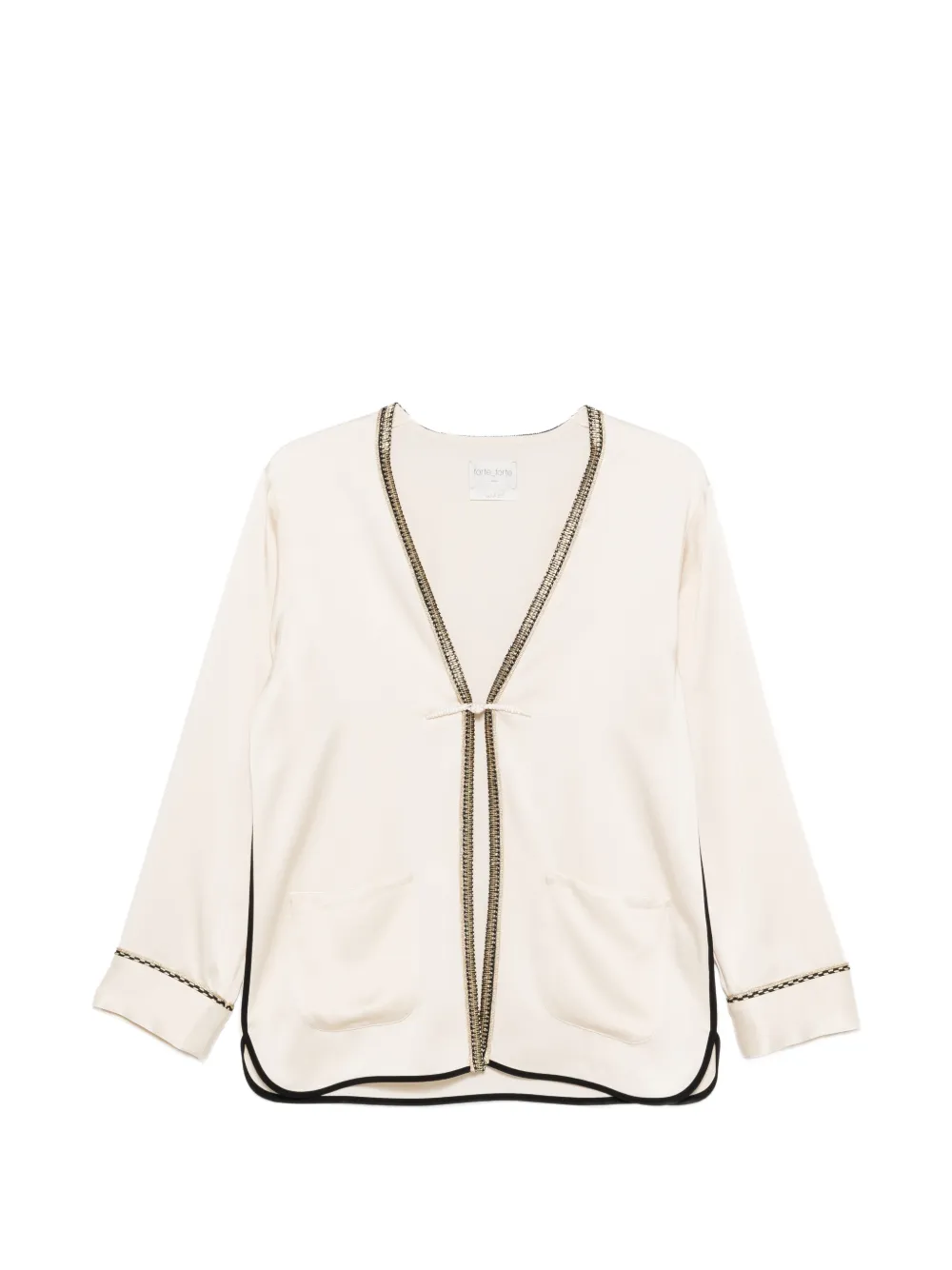 Forte Forte long-sleeve jacket - Toni neutri