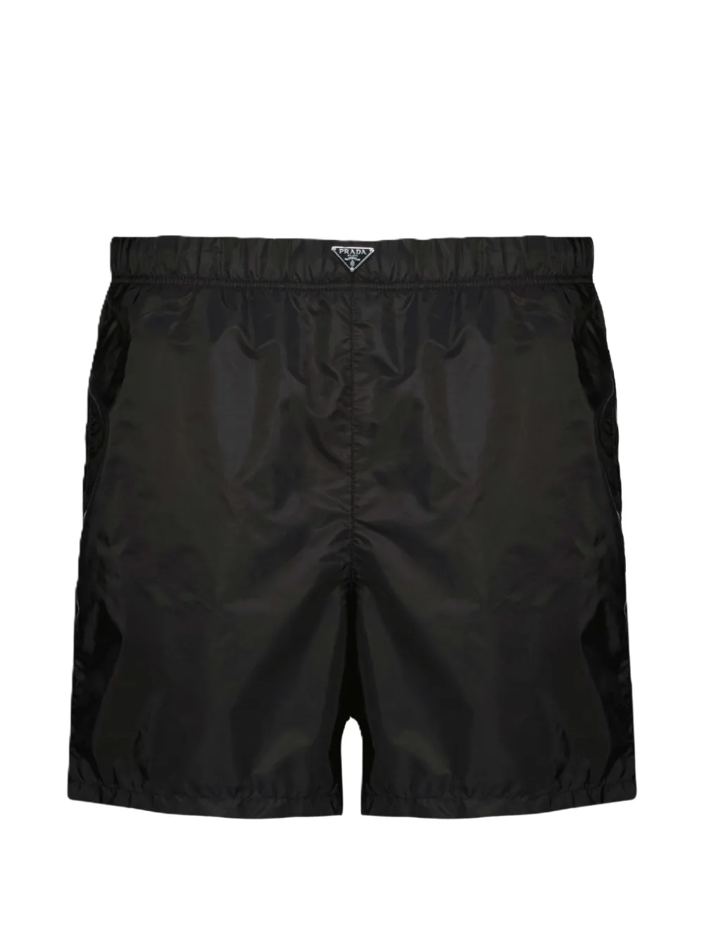 Prada logo swim shorts - Schwarz