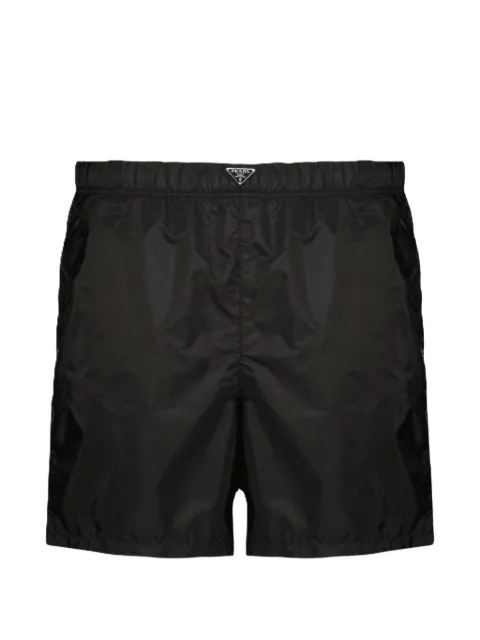 Prada logo swim shorts