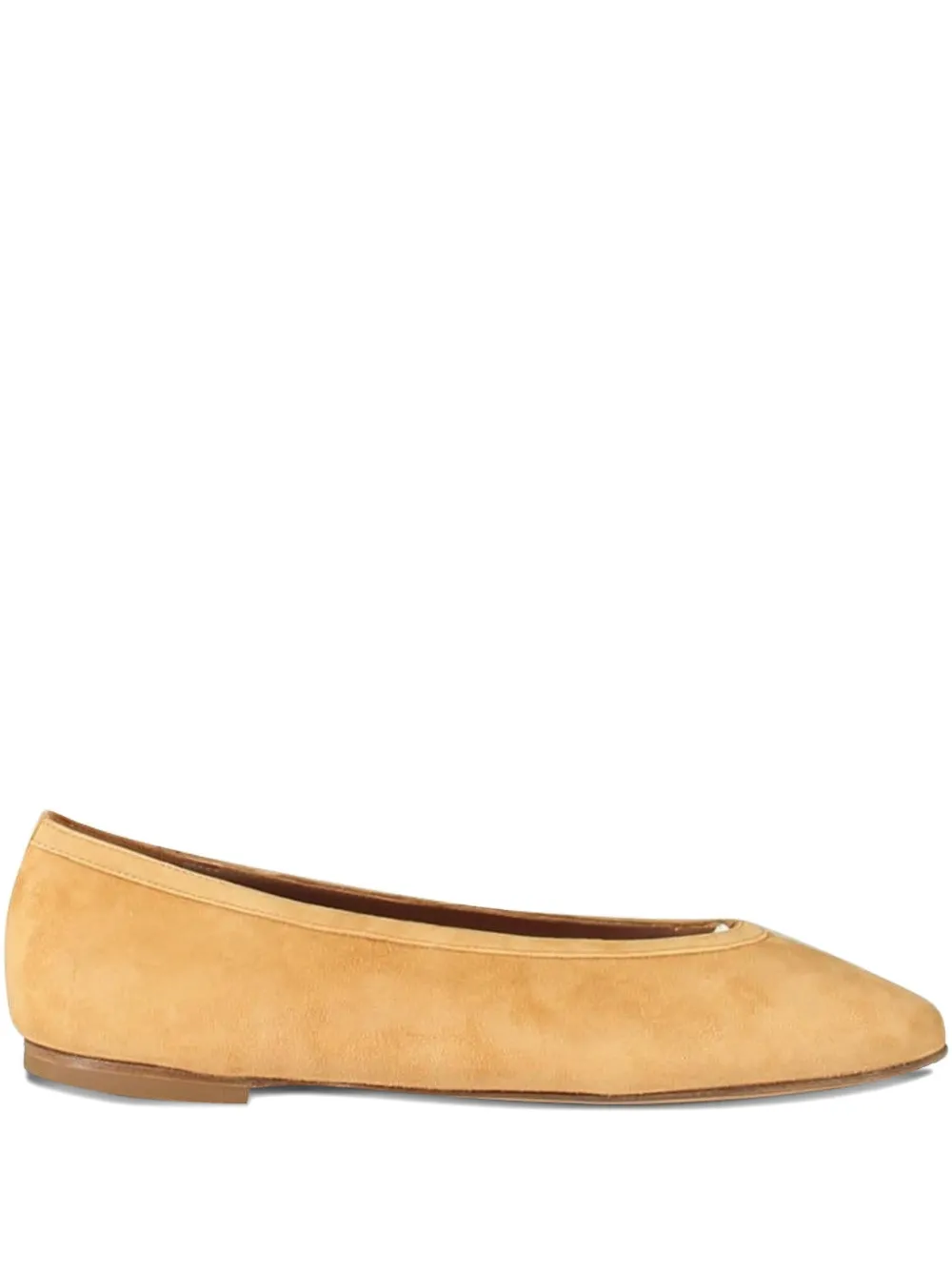 CASA ISOTA Dafne pointed toe ballet flats - Toni neutri