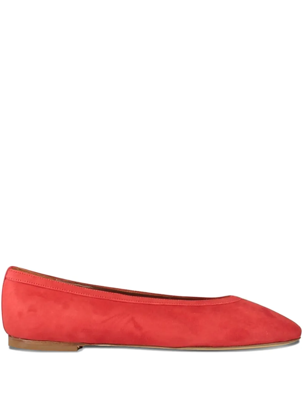 CASA ISOTA Dafne pointed ballet flat - Rosso