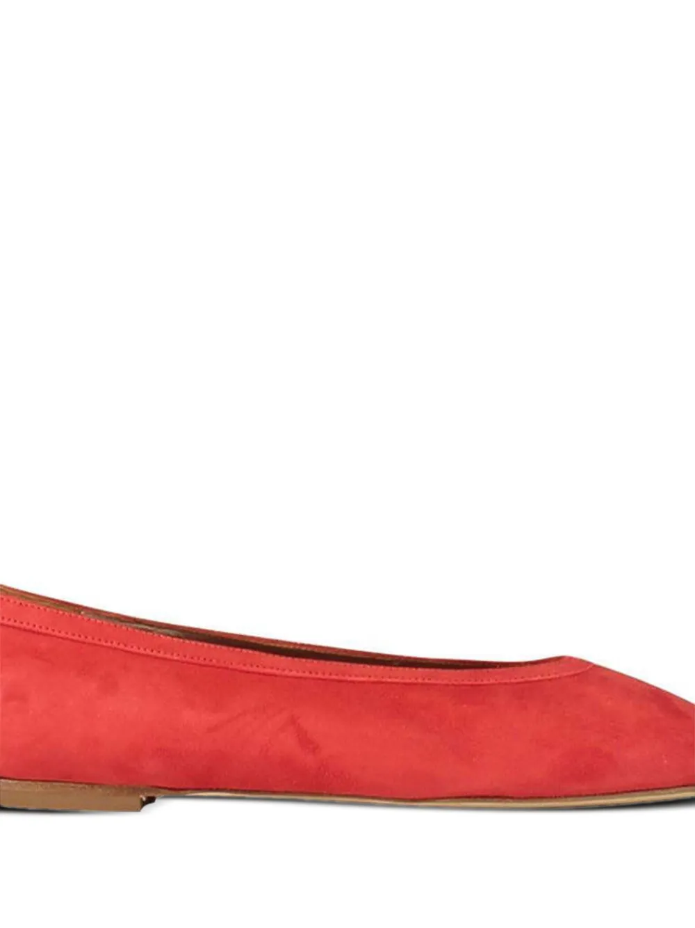  Casa Isota Dafne Pointed Ballet Flat - Red 