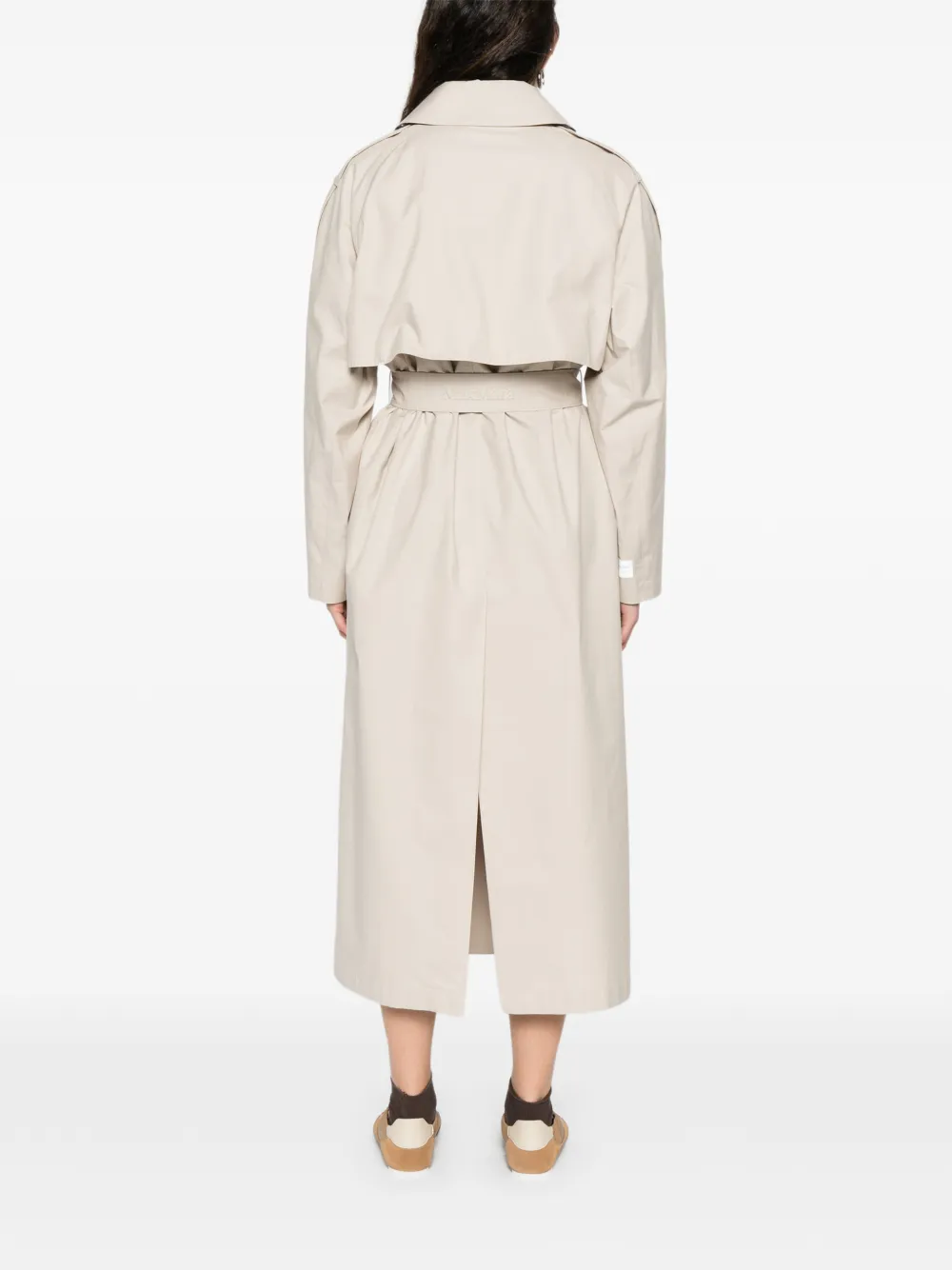 Max Mara Jas met ceintuur Beige