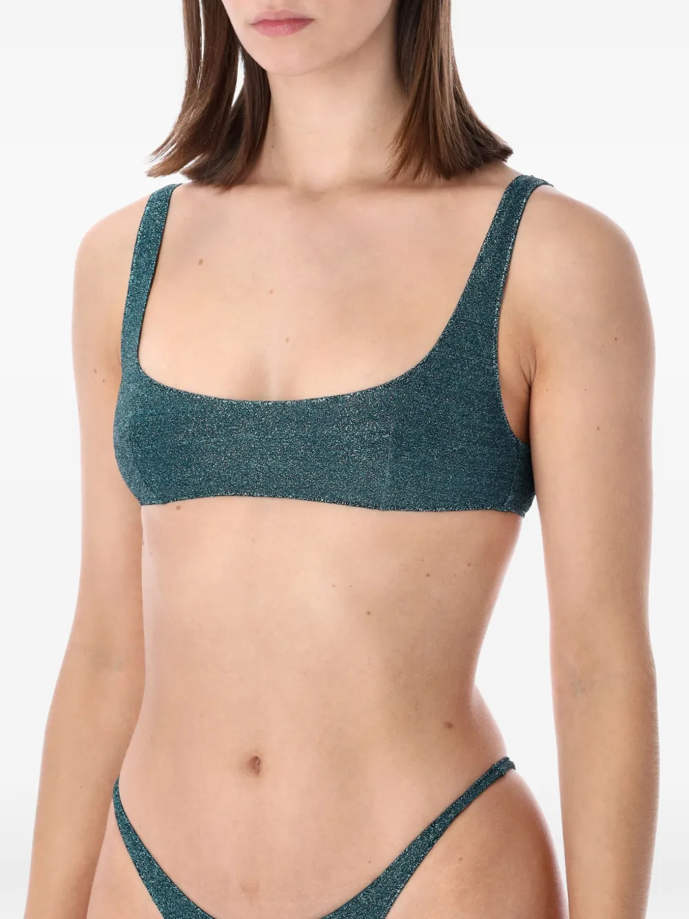  Oséree Glitter-finish Bikini - Green 