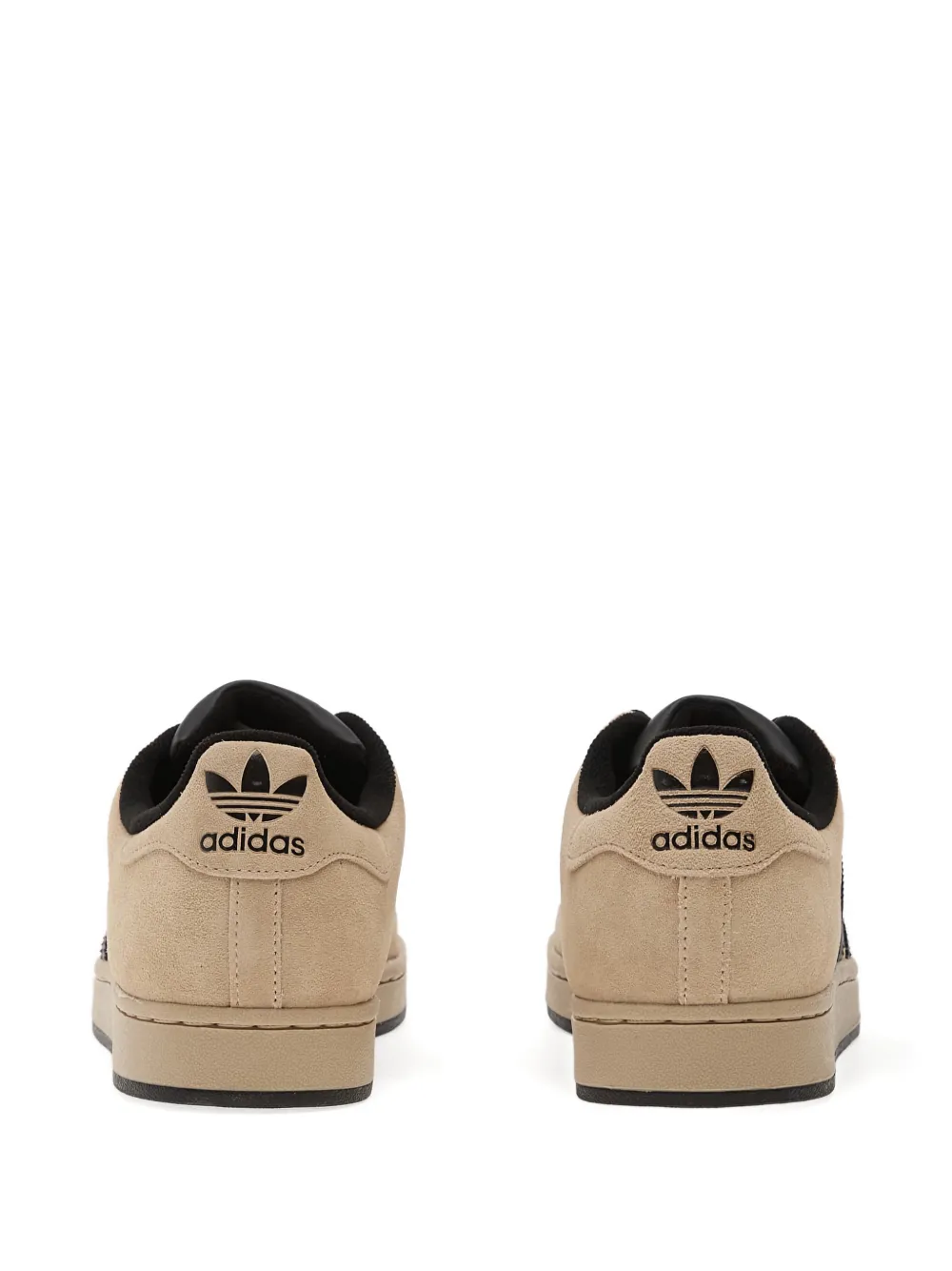 adidas Superstar II three-stripe sneakers Beige