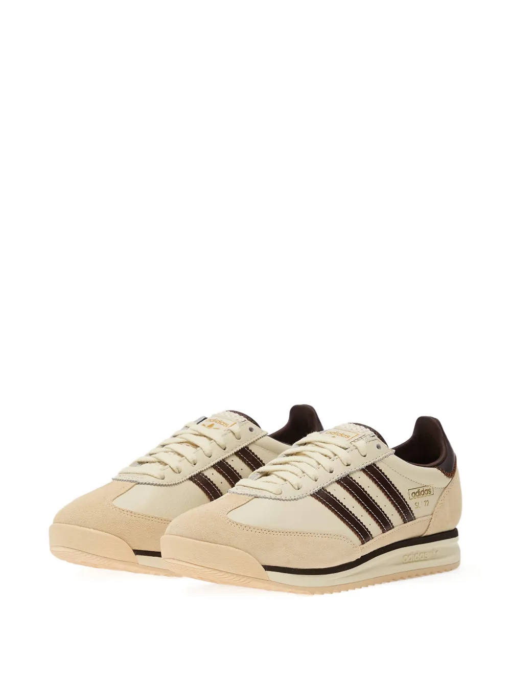 adidas SL 72 RS striped low-top sneakers Beige