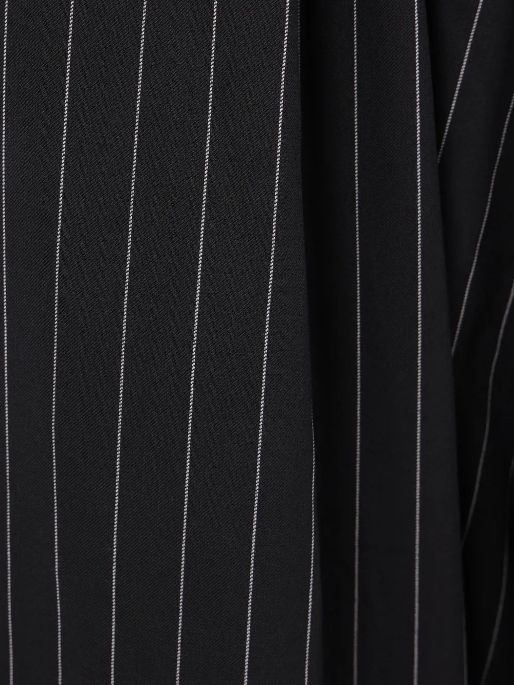  Y-3 Pinstripe-pattern Trousers - Black 