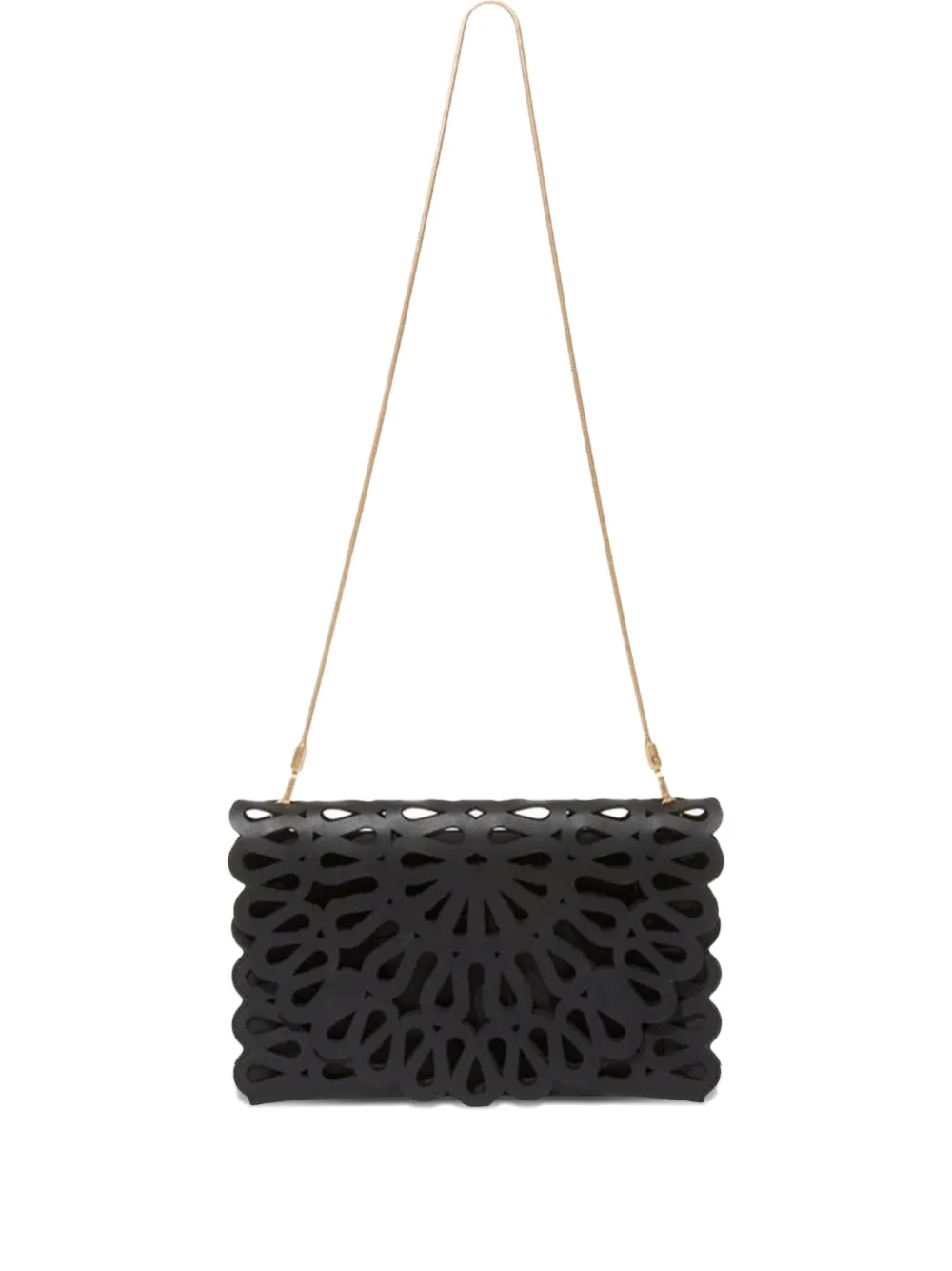 Simkhai Mccall laser cut clutch bag - Nero