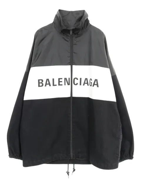 Balenciaga Pre-Owned logo-print track jacket