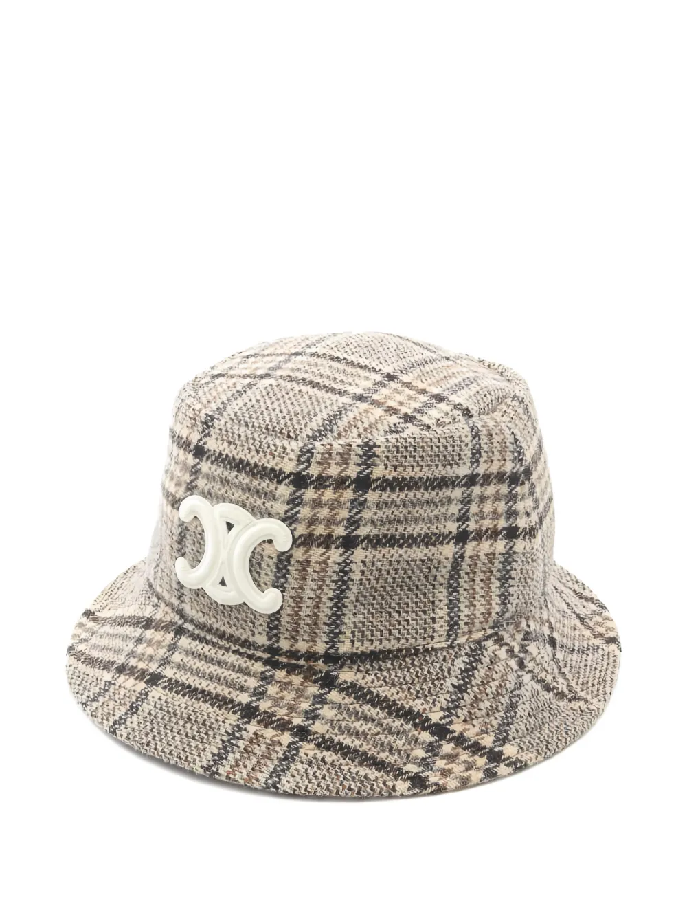 Celine Pre-Owned Triomphe bucket hat - Toni neutri