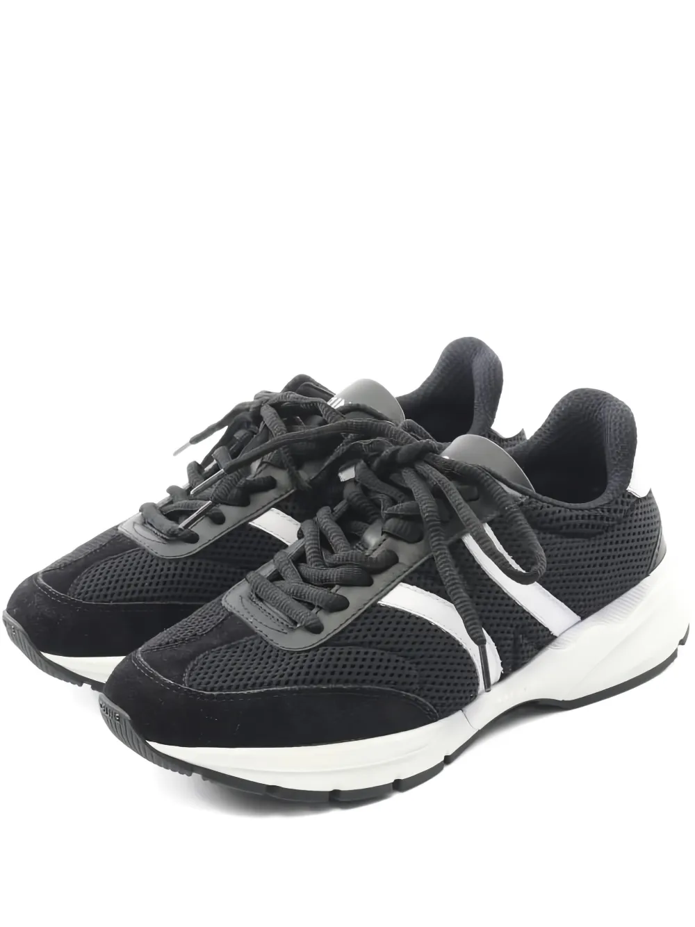 Celine Pre-Owned Sneakers con design a inserti - Nero