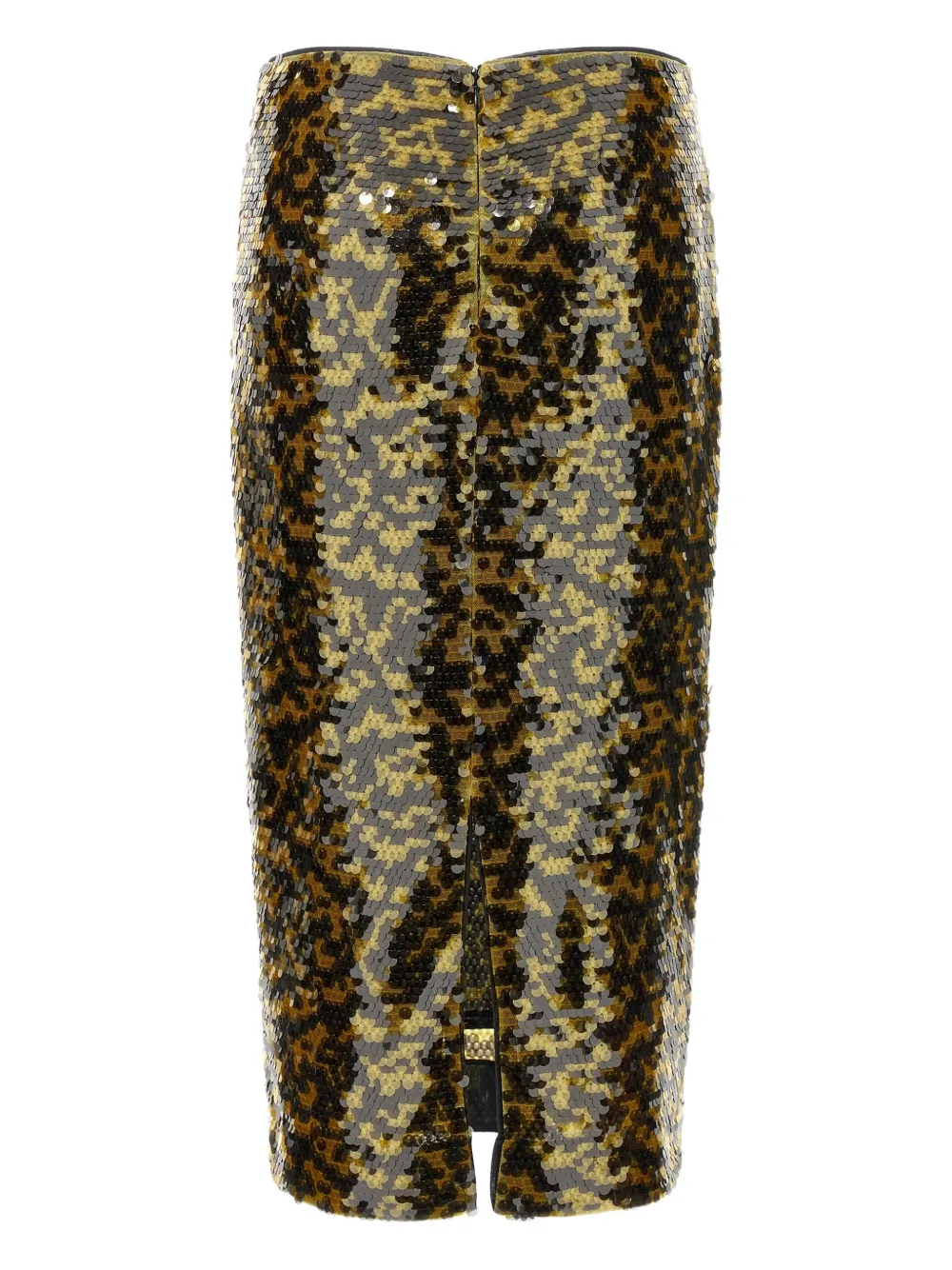 STAUD Ciara sequined midi skirt - Bruin