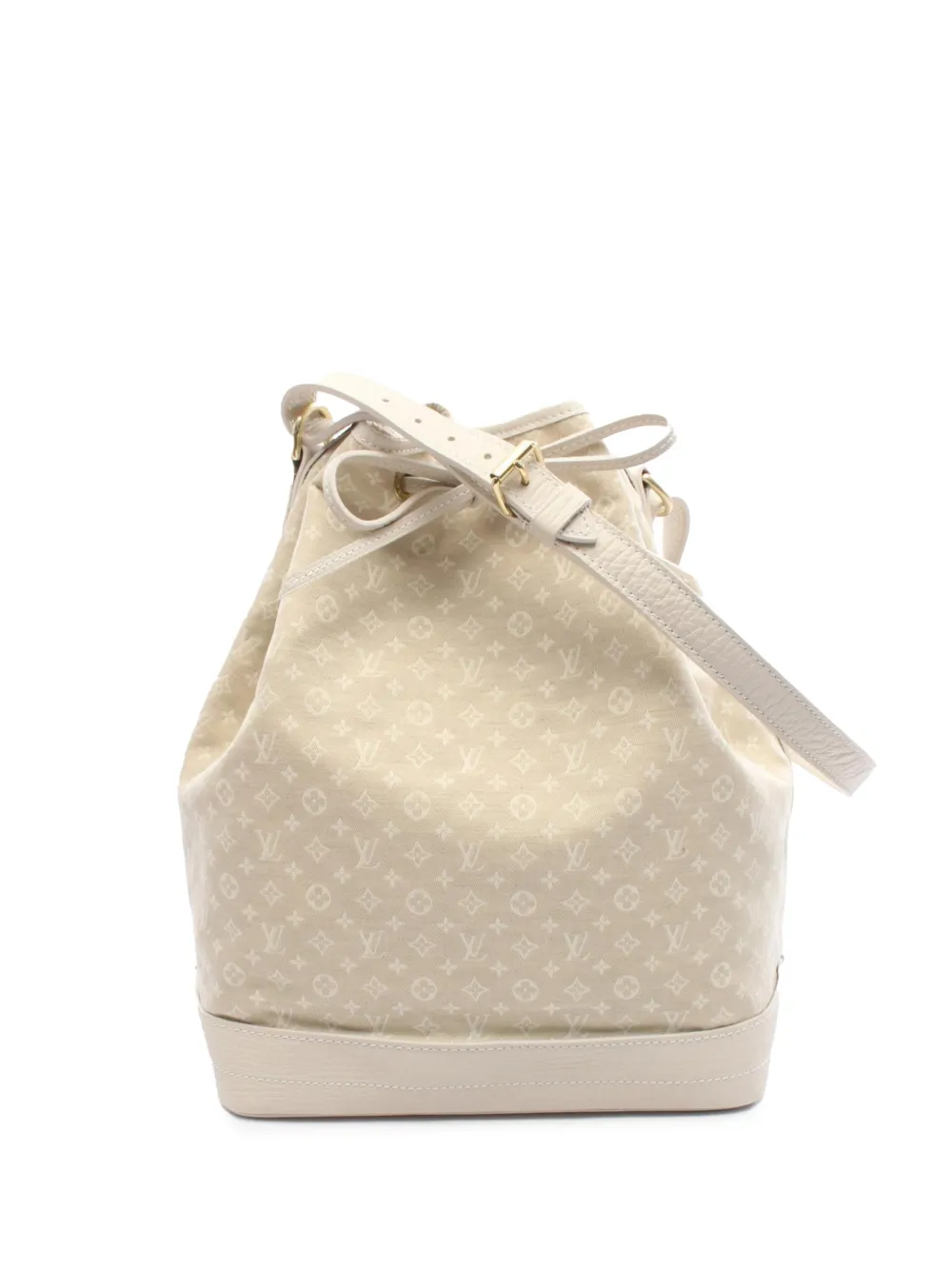 Louis Vuitton Pre-Owned 2007 Monogram Mini Lin Noelie bucket bag - Marrone